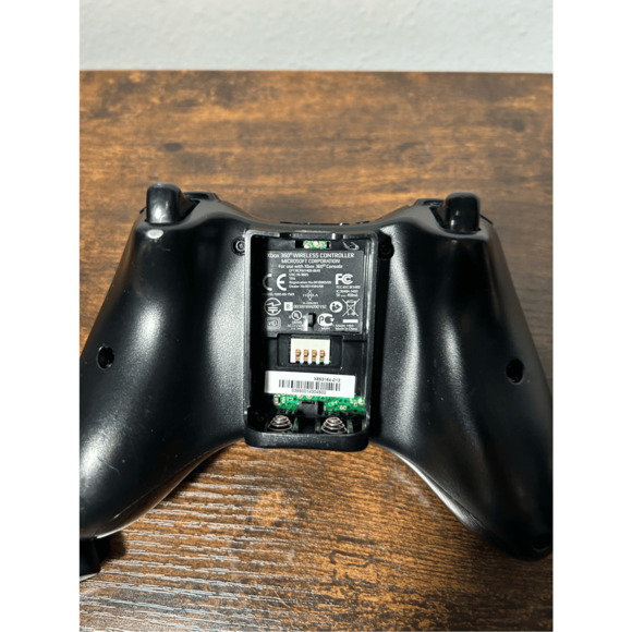 Official Microsoft Xbox 360 Black Wireless Controller! ~ Works Great! Authentic! - Picture 9 of 10